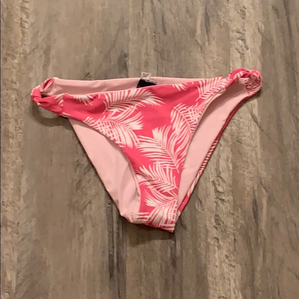 Pink And White Bikini Bottoms